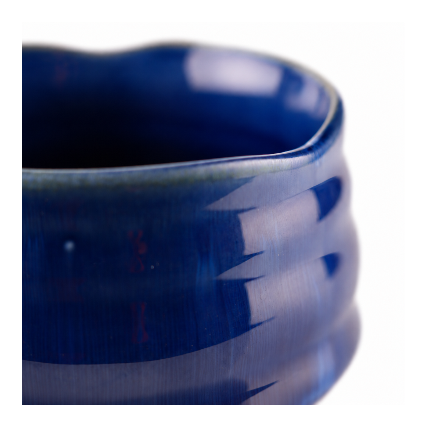 Chawan Seikan - czarka do matchy głęboki jedwab | Fuji Tea