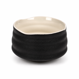 Chawan Kuro Sumi - matowa czarna czarka do matchy | Fuji Tea