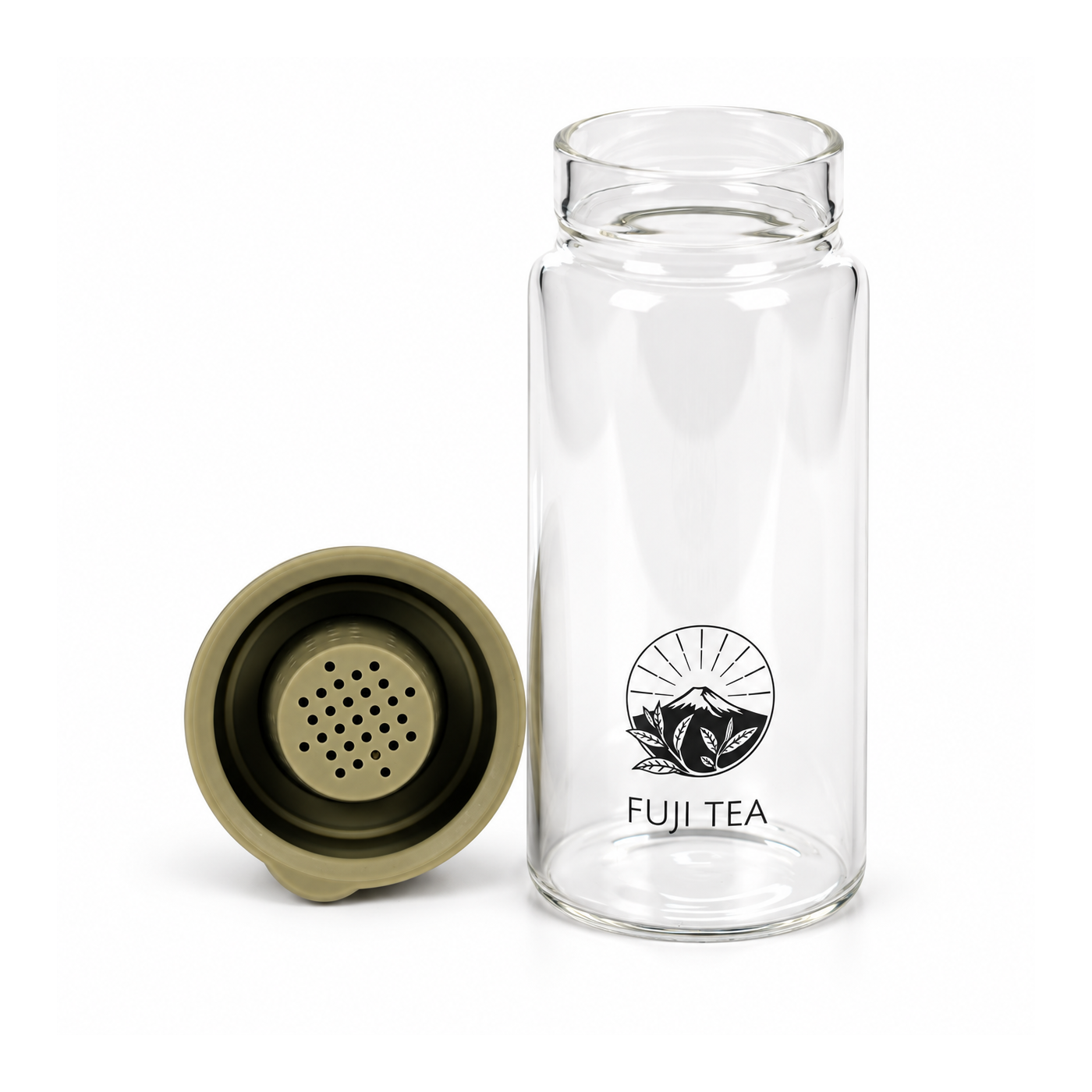 Butelka do matchy z sitkiem 450 ml - w podróż | Fuji Tea