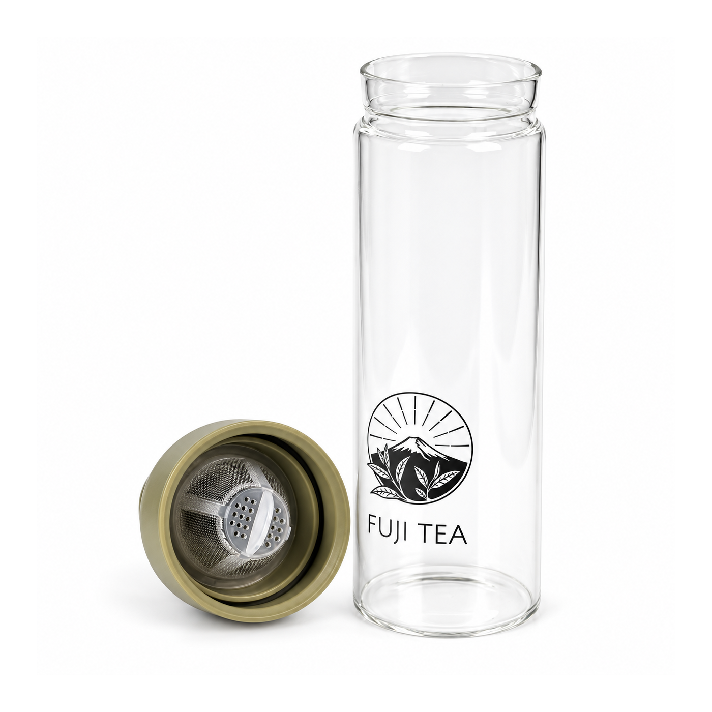 Butelka do matchy z sitkiem 900 ml - w podróż | Fuji Tea