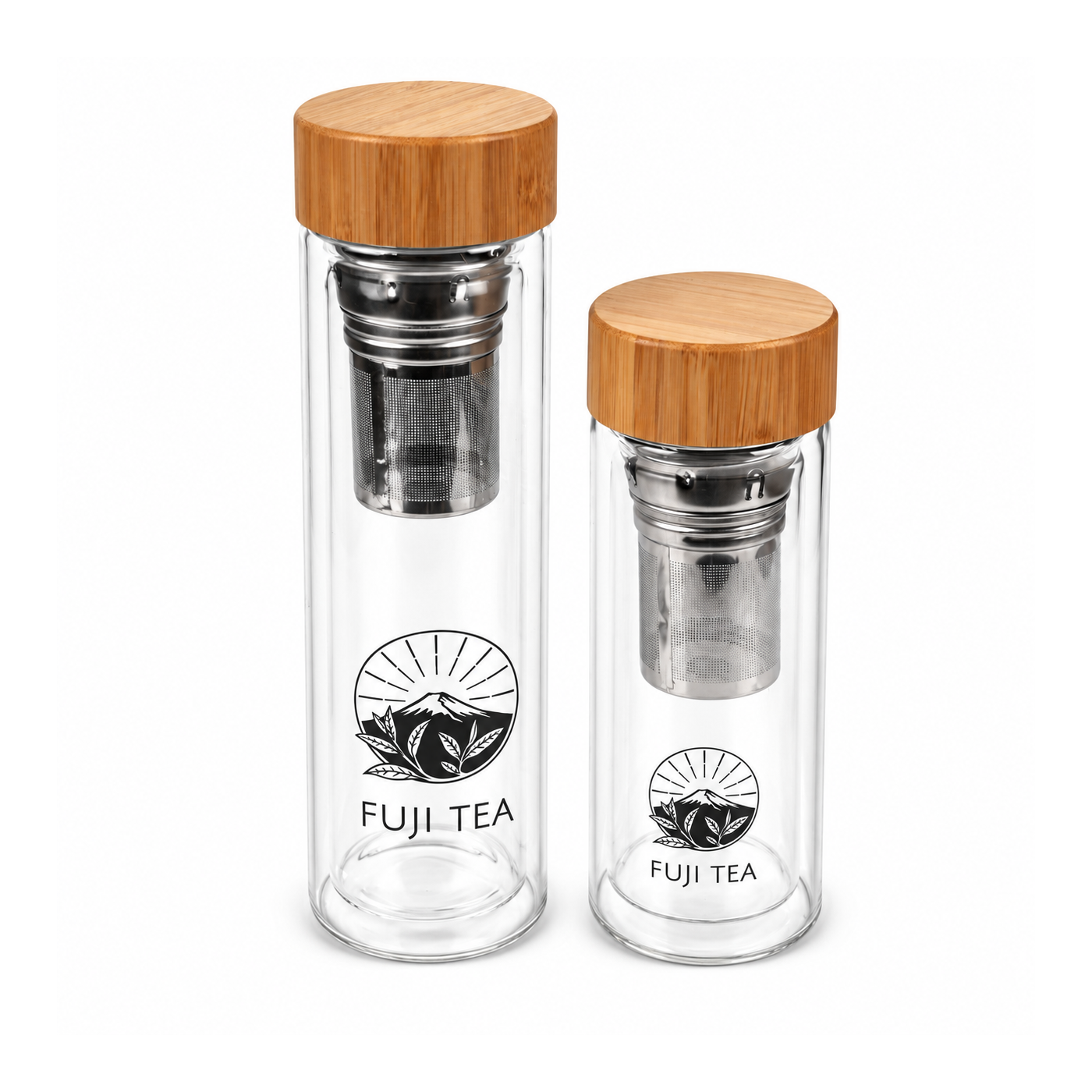 Szklany shaker do matchy 500 ml - bez grudek | Fuji Tea