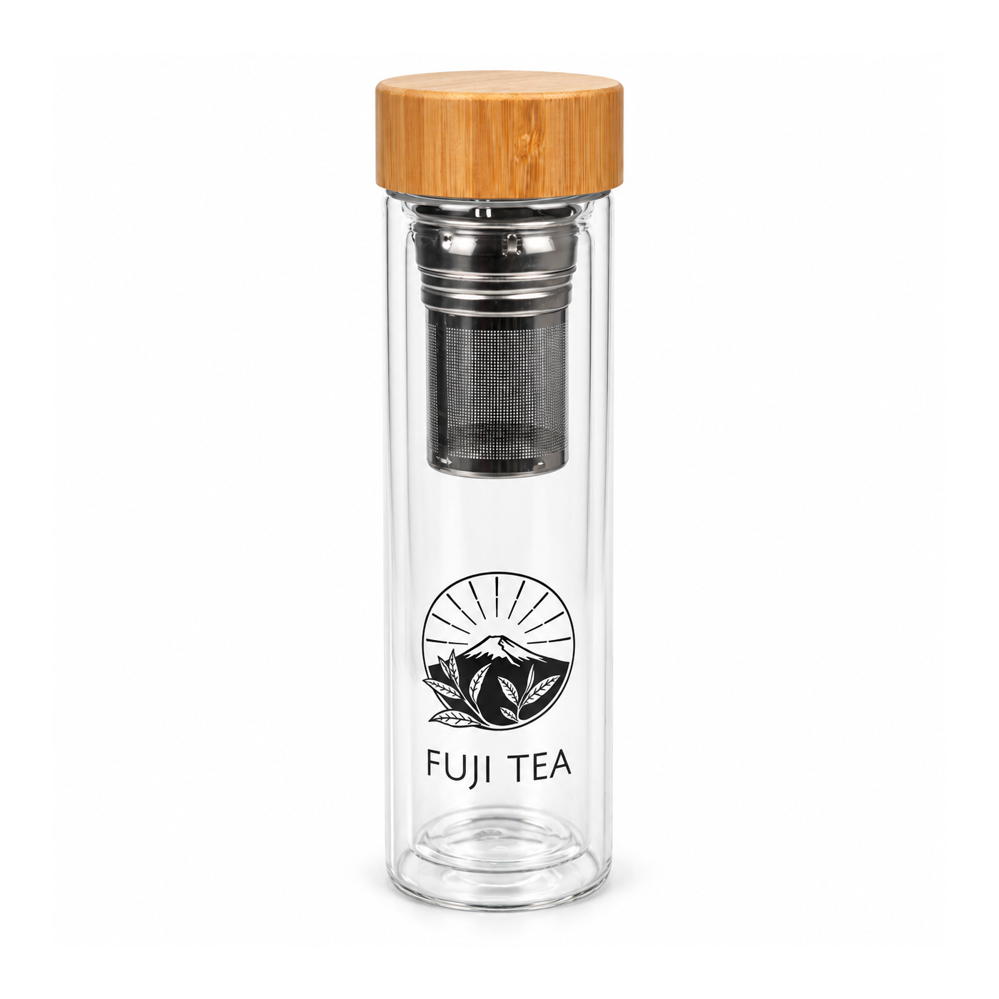 Szklany shaker do matchy 500 ml - bez grudek | Fuji Tea