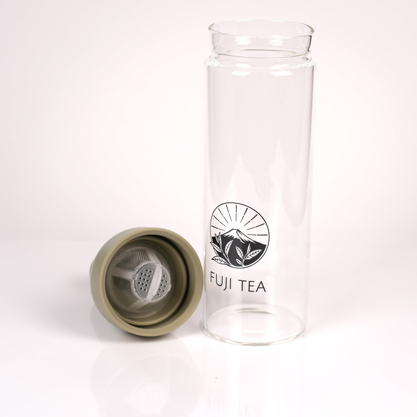 Butelka do matchy z sitkiem 350 ml - w podróż | Fuji Tea