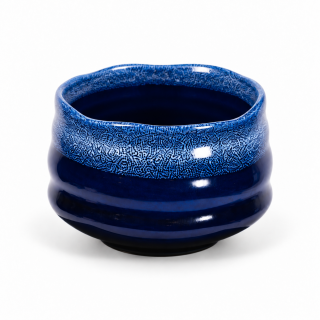 Chawan Aosora - błękitna czarka do matchy | Fuji Tea