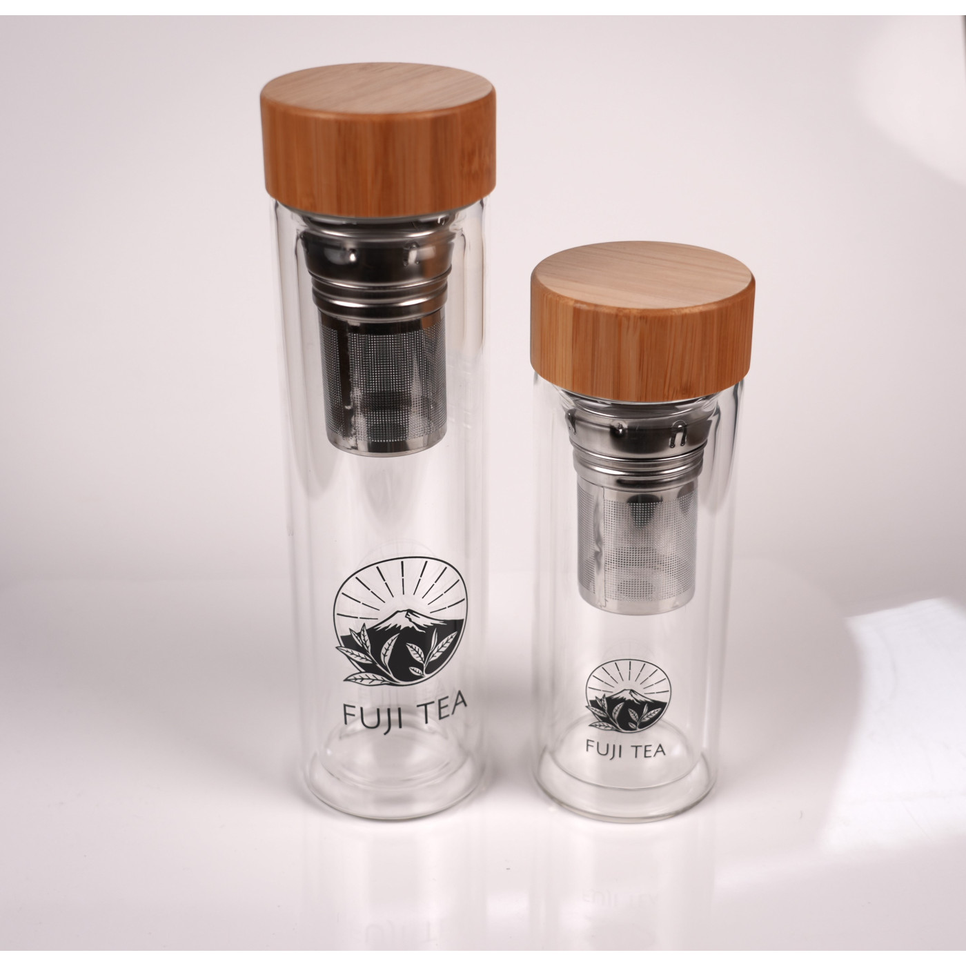 Szklany shaker do matchy 350 ml - bez grudek | Fuji Tea