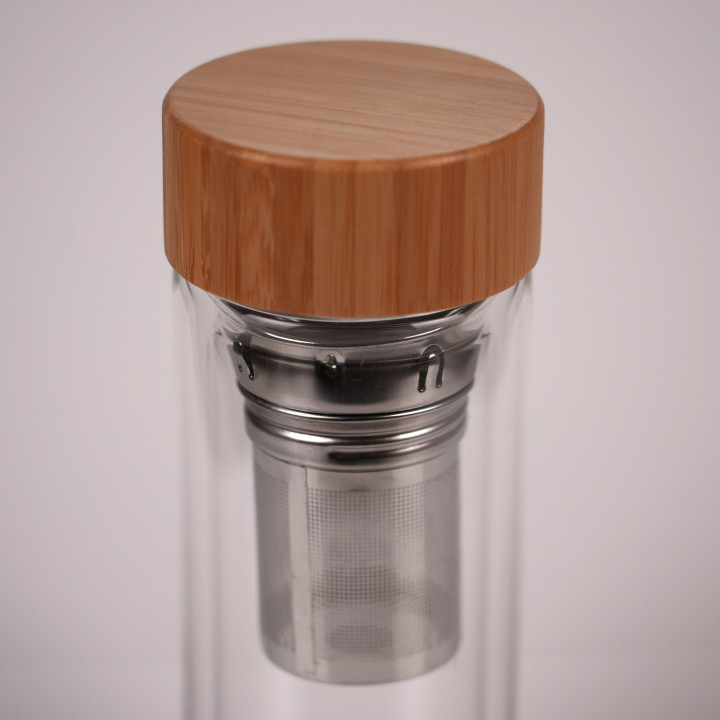 Szklany shaker do matchy 350 ml - bez grudek | Fuji Tea