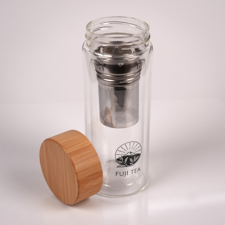 ガラス製抹茶シェイカー 350ml - ダマなし簡単 | Fuji Tea