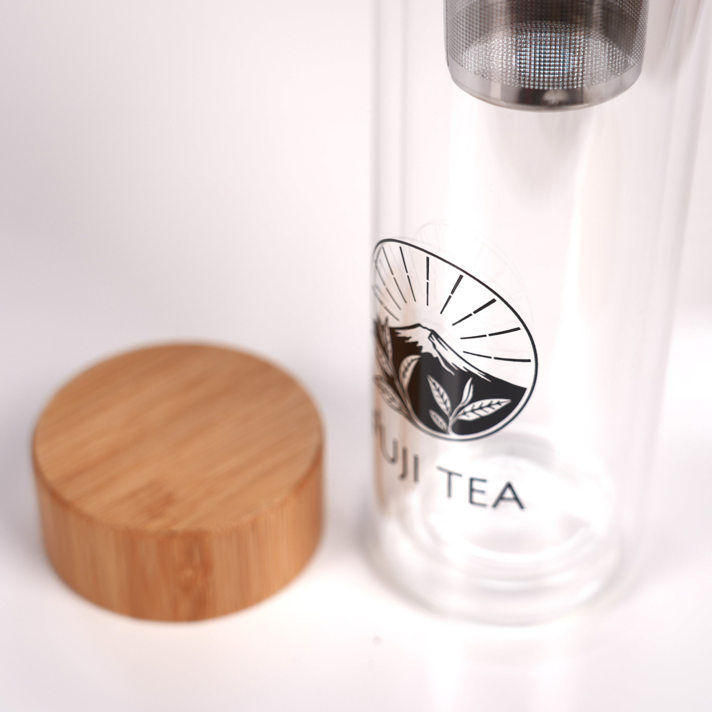 Szklany shaker do matchy 500 ml - bez grudek | Fuji Tea