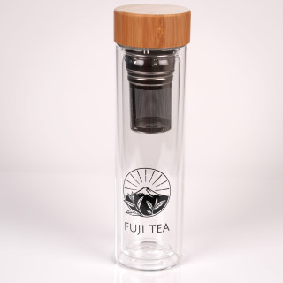 Szklany shaker do matchy 500 ml - bez grudek | Fuji Tea