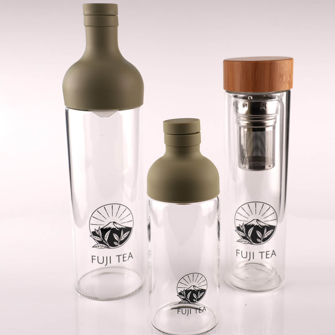 Butelka do matchy z sitkiem 500 ml - w podróż | Fuji Tea
