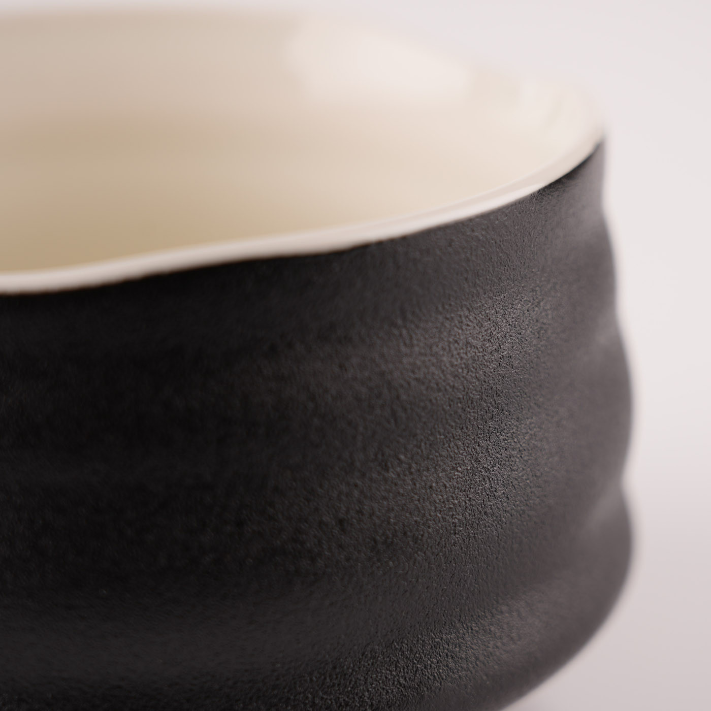 抹茶碗「黒墨」 - マット仕上げの黒い茶碗 | Fuji Tea