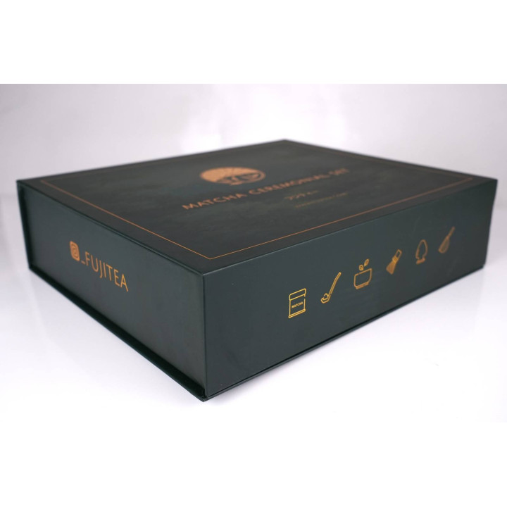 Zestaw do matchy Akane ceremonialny - karminowy blask | Fuji Tea