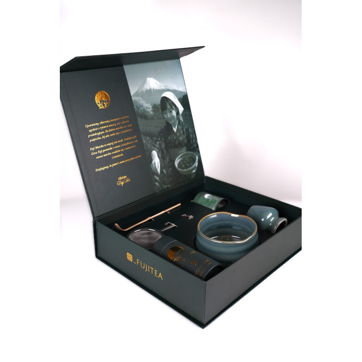 Zestaw ceremonialny do matchy Mizu - morska głębia | Fuji Tea