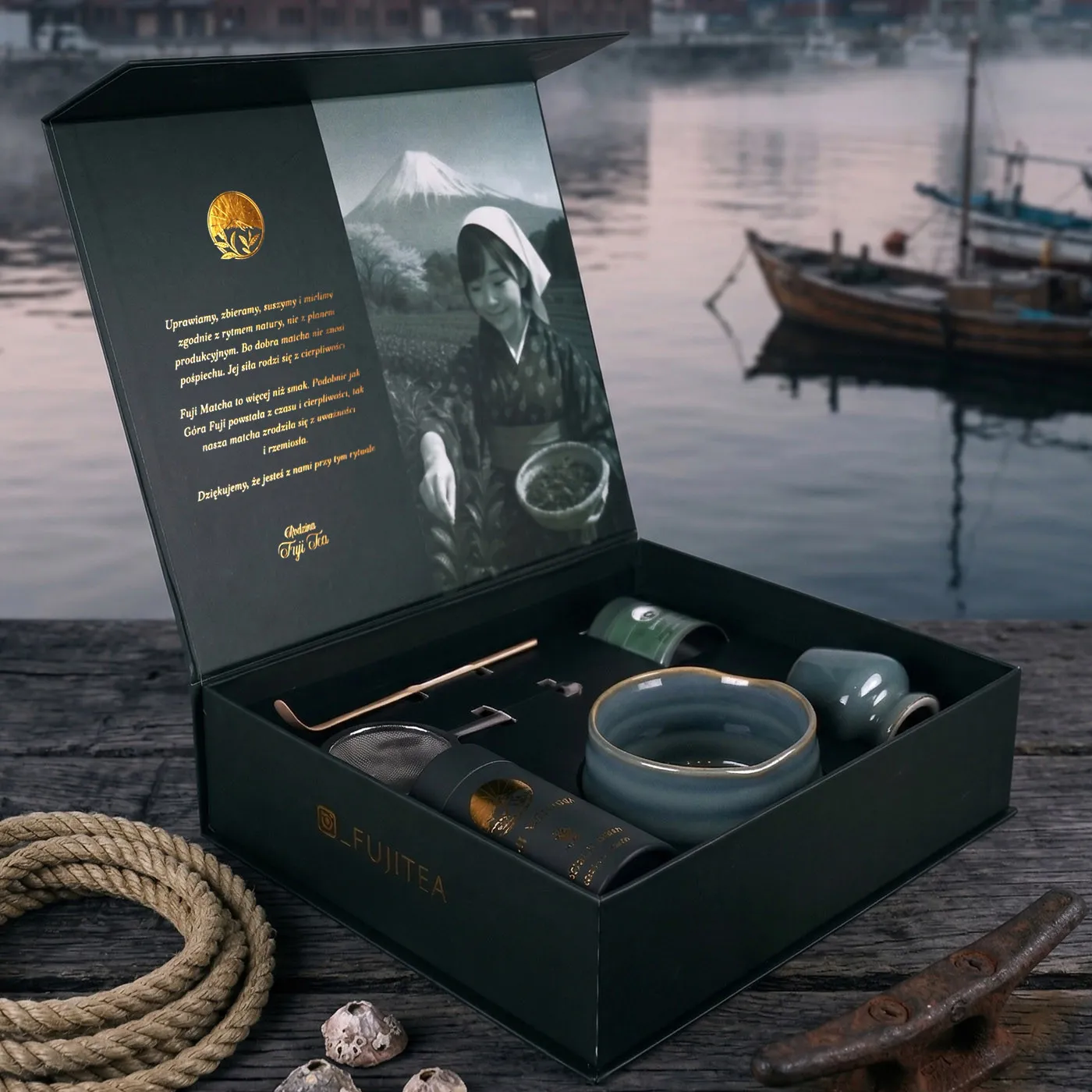 Mizu Ceremonialny Zestaw do Matchy