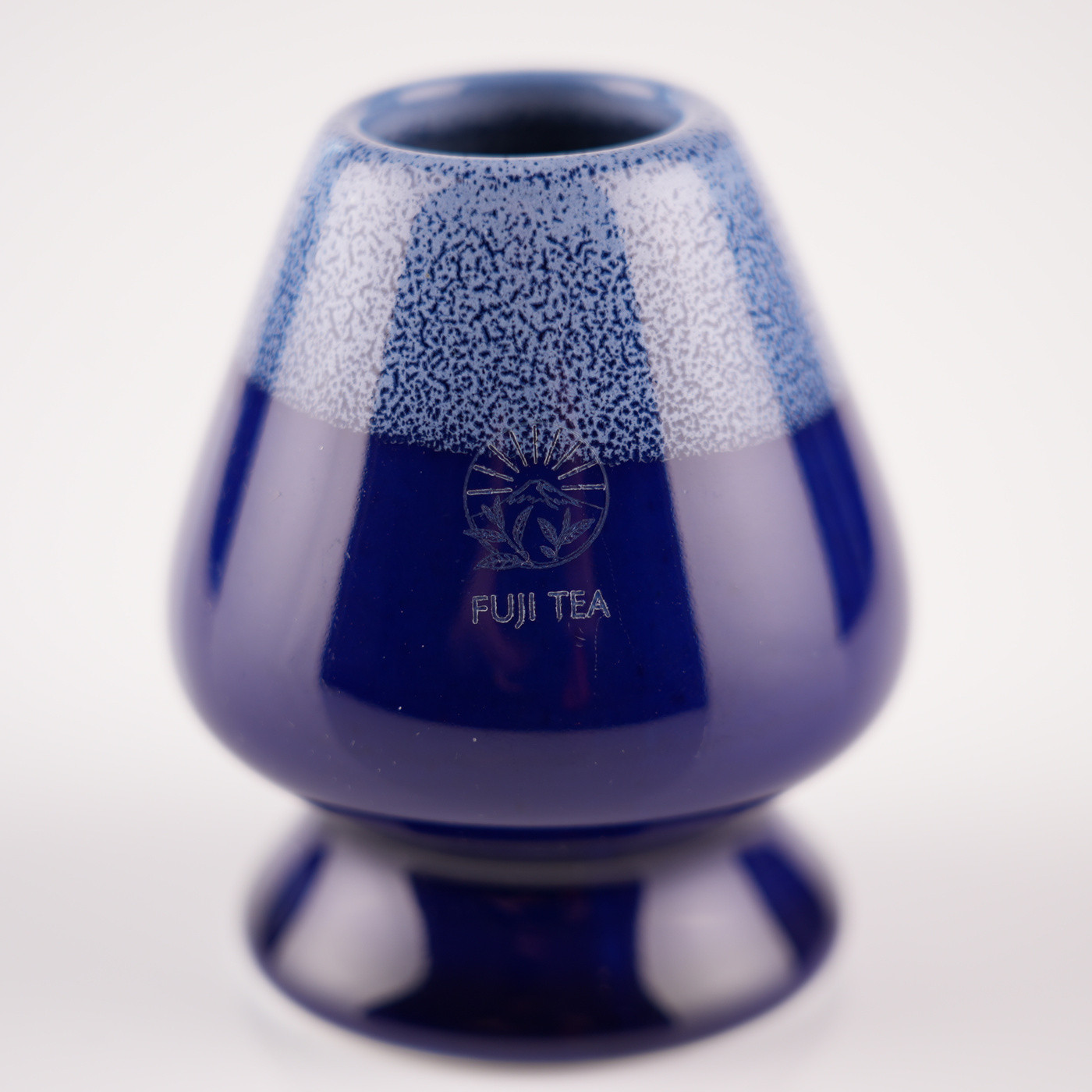 茶筌くせ直し ディープブルー - セラミック製茶筌立て | Fuji Tea