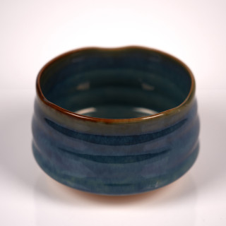 Matchawan niebieski ocean – czarka do matchy | Fuji Tea