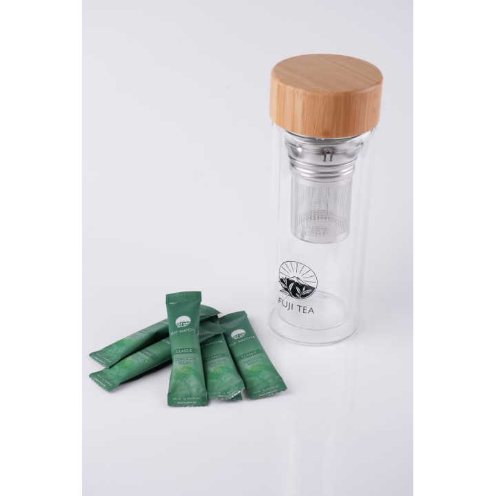 Zestaw Matcha Classic 2g + Shaker 350ml | Fuji Tea