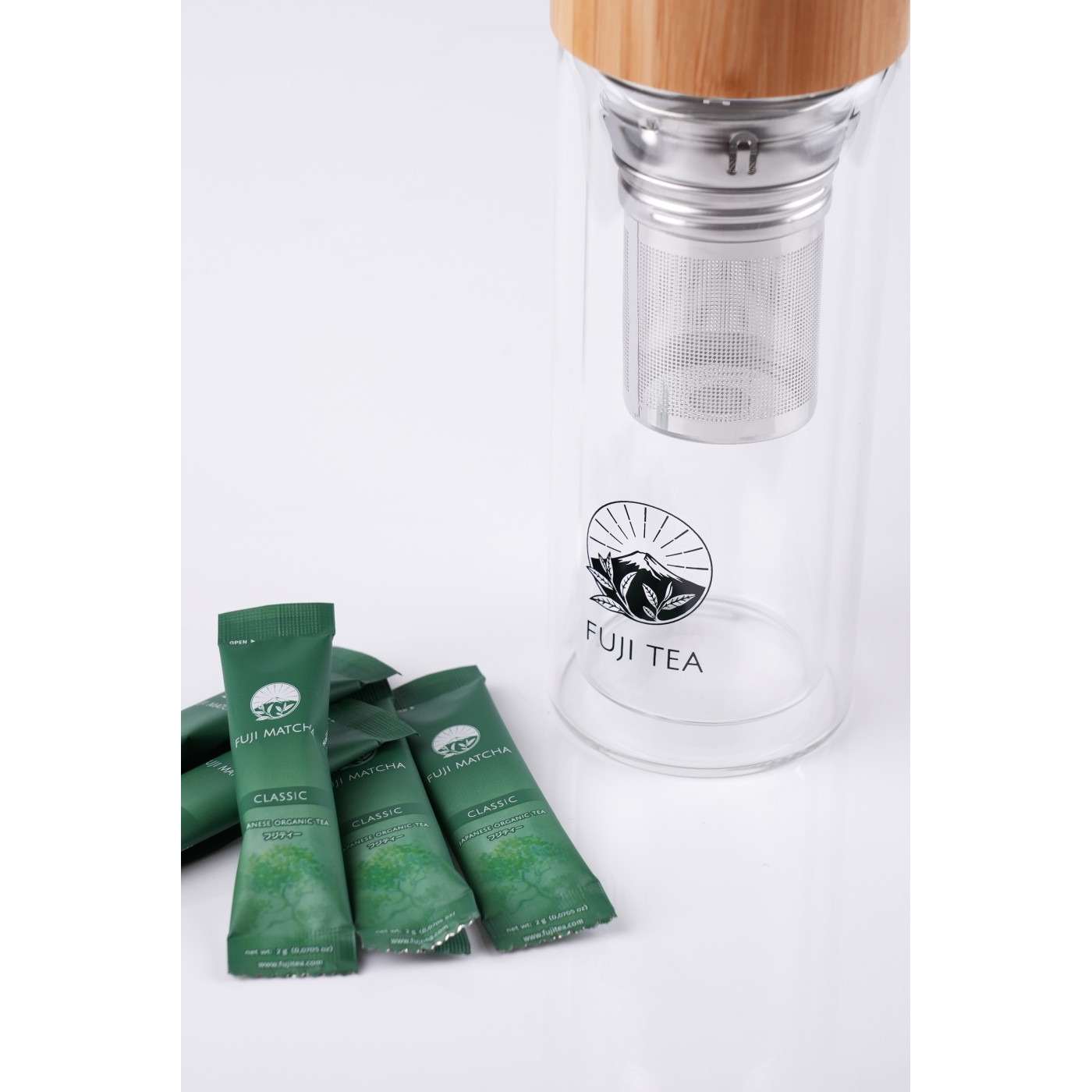 Zestaw Matcha Classic 2g + Shaker 350ml | Fuji Tea
