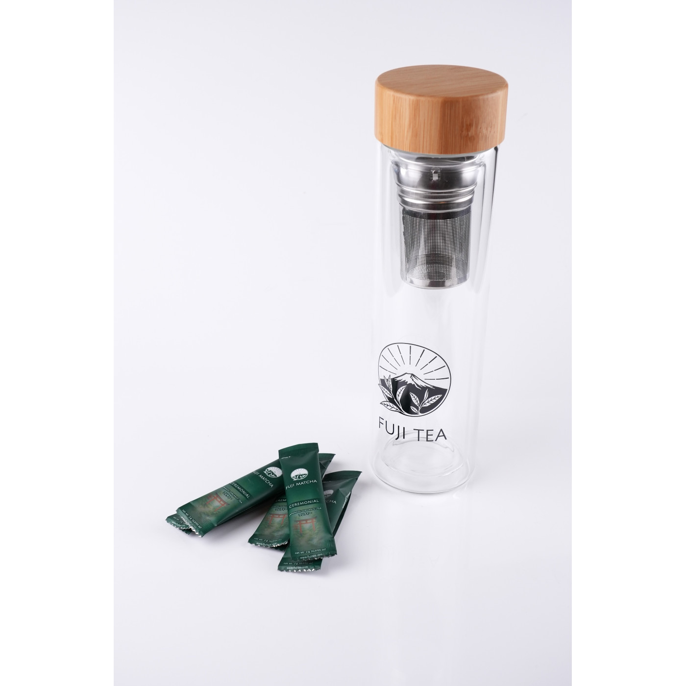 抹茶セレモニアル2g + シェイカー500mlセット | Fuji Tea