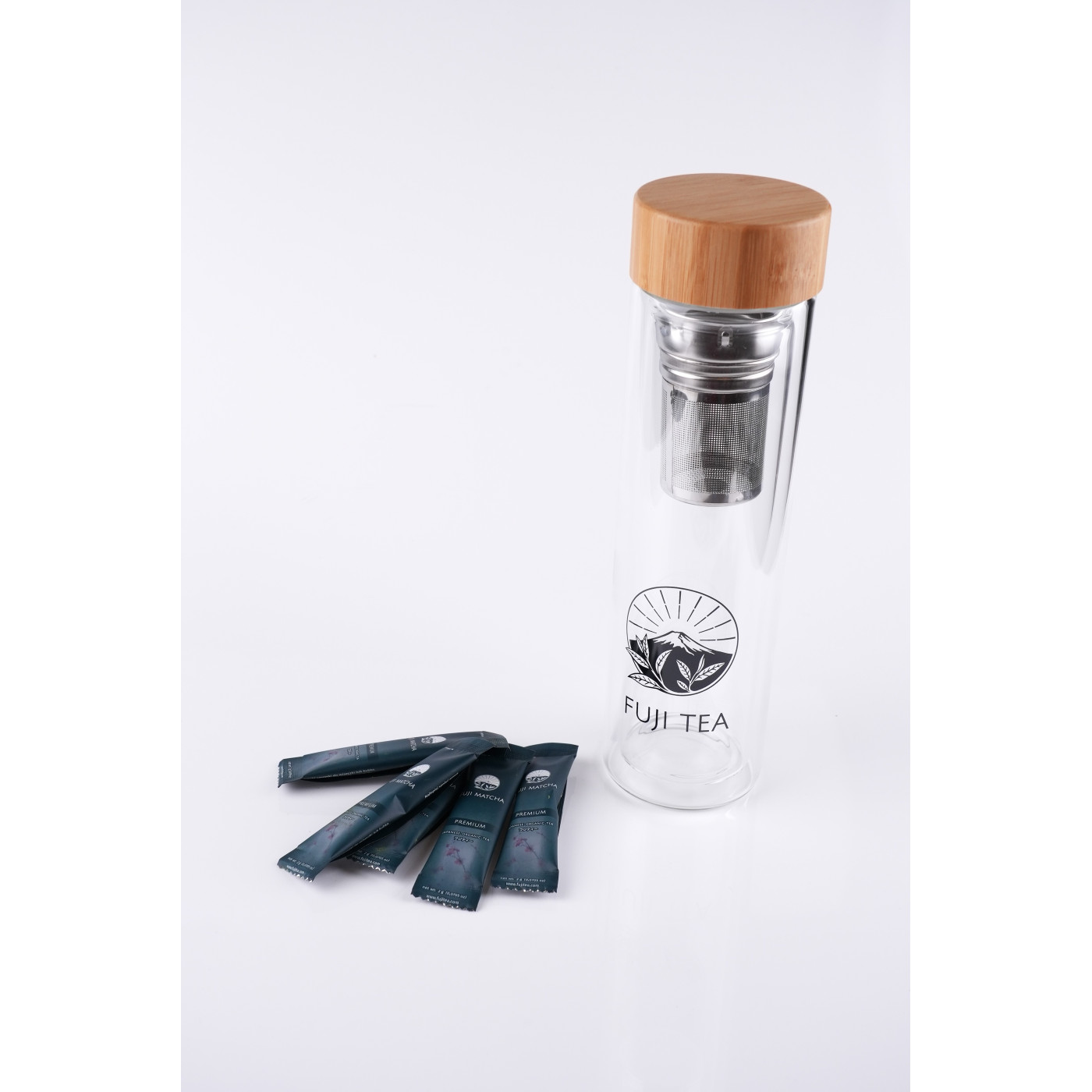 Zestaw Matcha Premium 2g + Shaker 500ml | Fuji Tea