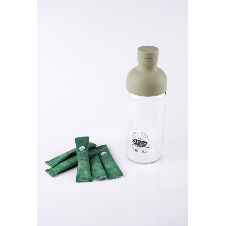 抹茶クラシック2g + ストレーナーボトル350ml | Fuji Tea