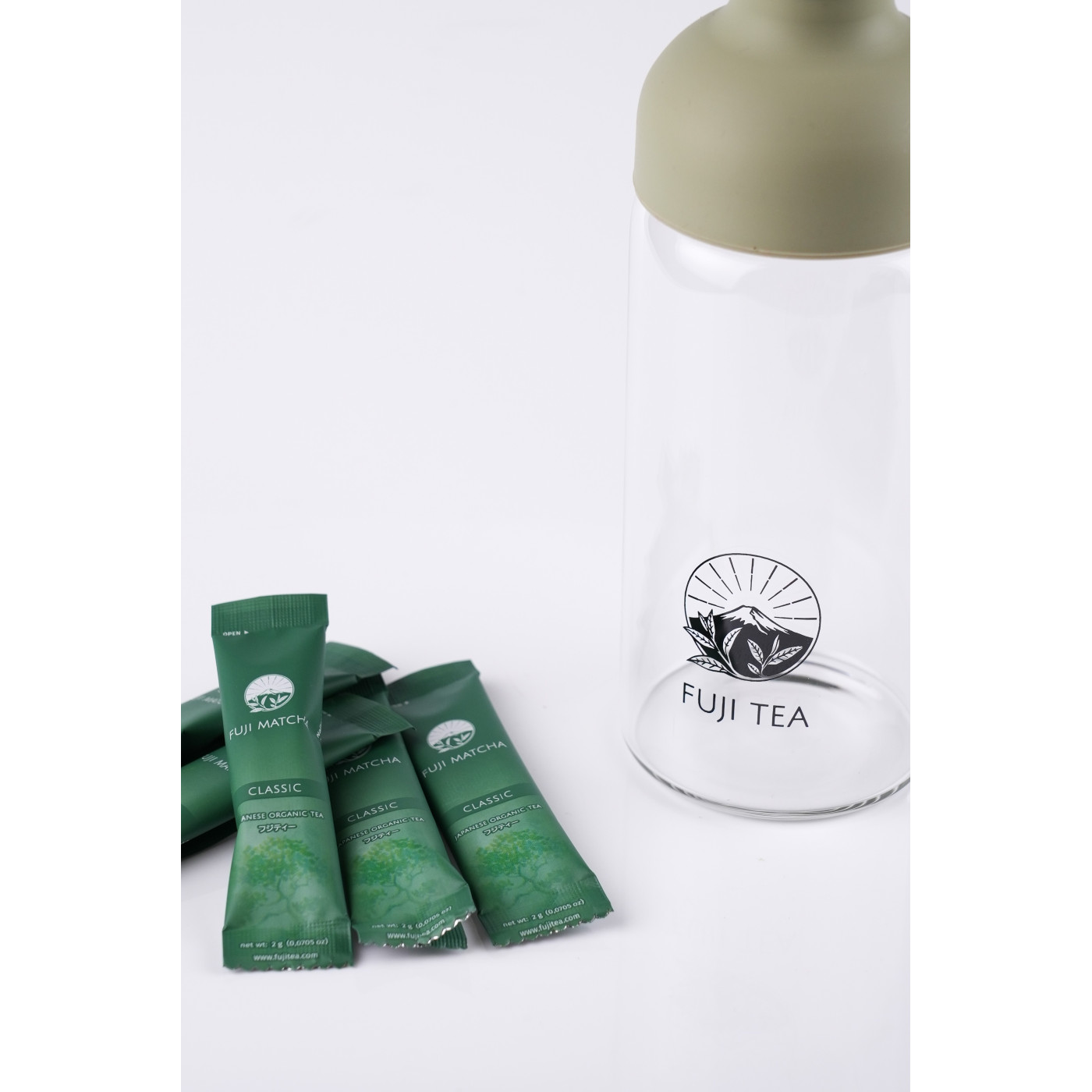 Zestaw Matcha Classic 2g + Butelka 350ml | Fuji Tea