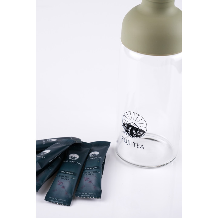 Zestaw Matcha Premium 2g + Butelka 350ml | Fuji Tea