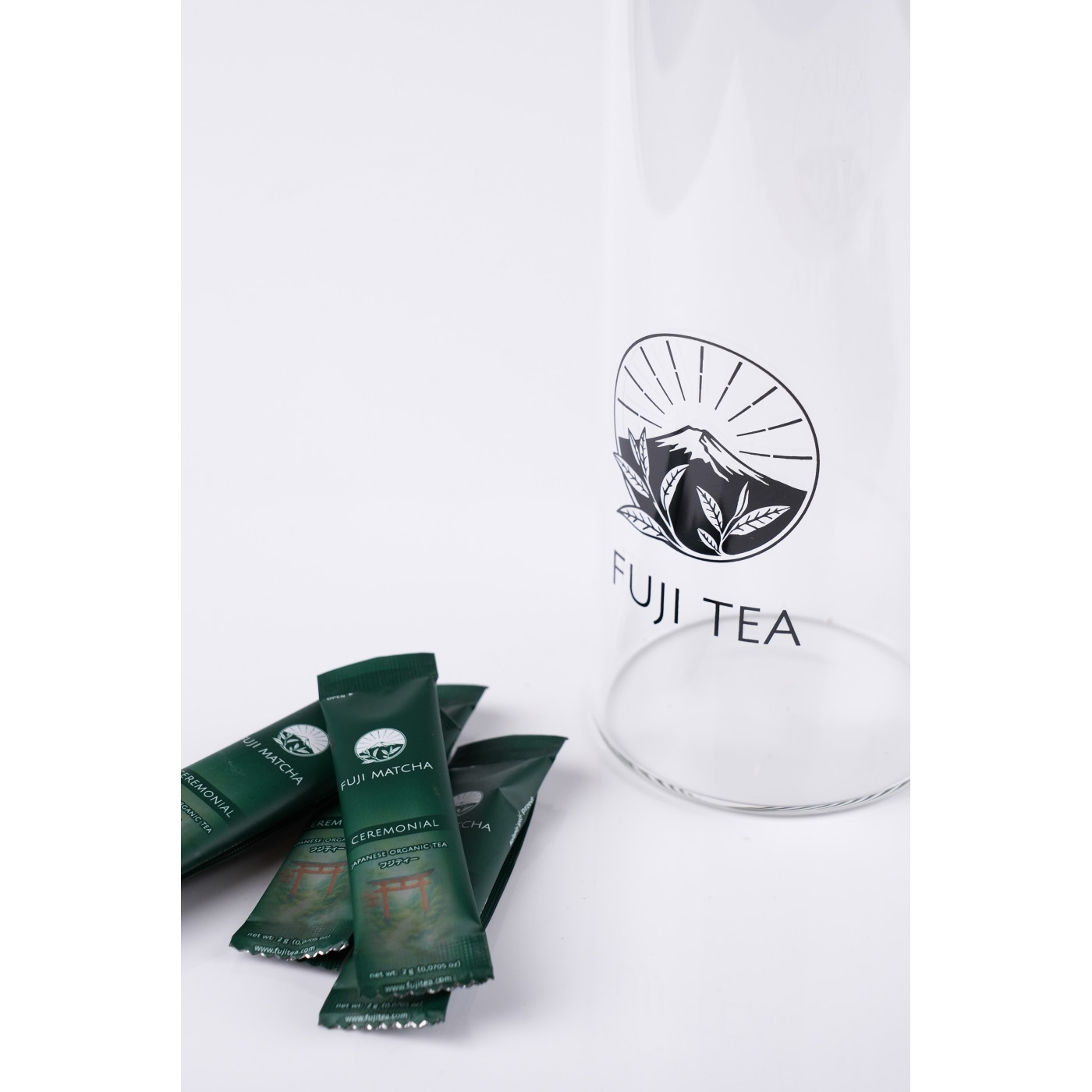 Zestaw Matcha Ceremonialna 2g + Butelka 500ml | Fuji Tea