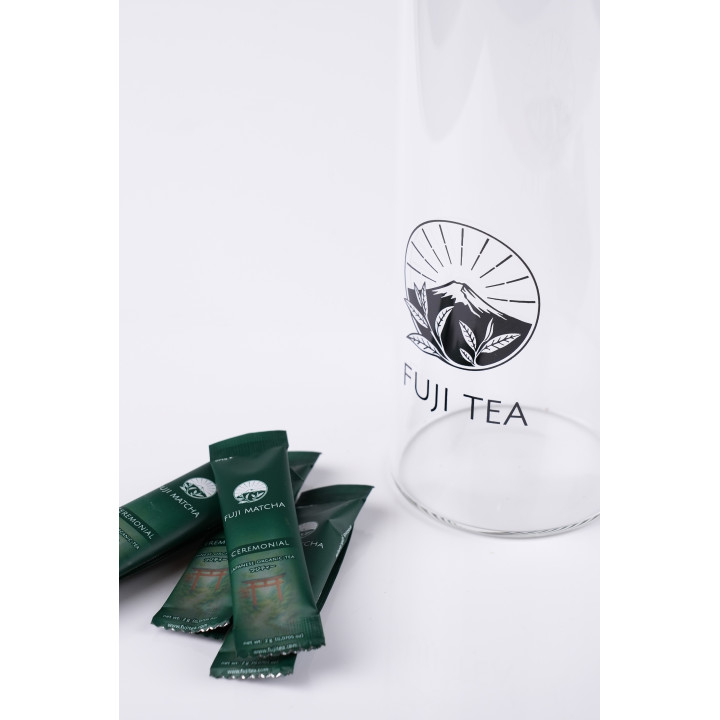 抹茶セレモニアル2g + ストレーナーボトル500ml | Fuji Tea