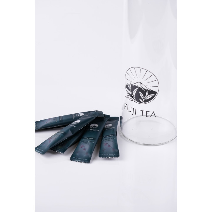 Zestaw Matcha Premium 2g + Butelka 500ml | Fuji Tea