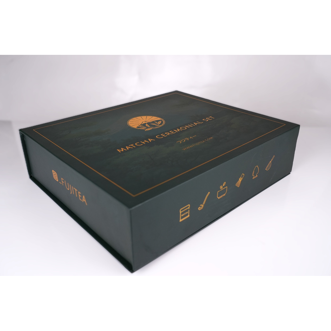 Zestaw ceremonialny do matchy Mori - leśna głębia | Fuji Tea