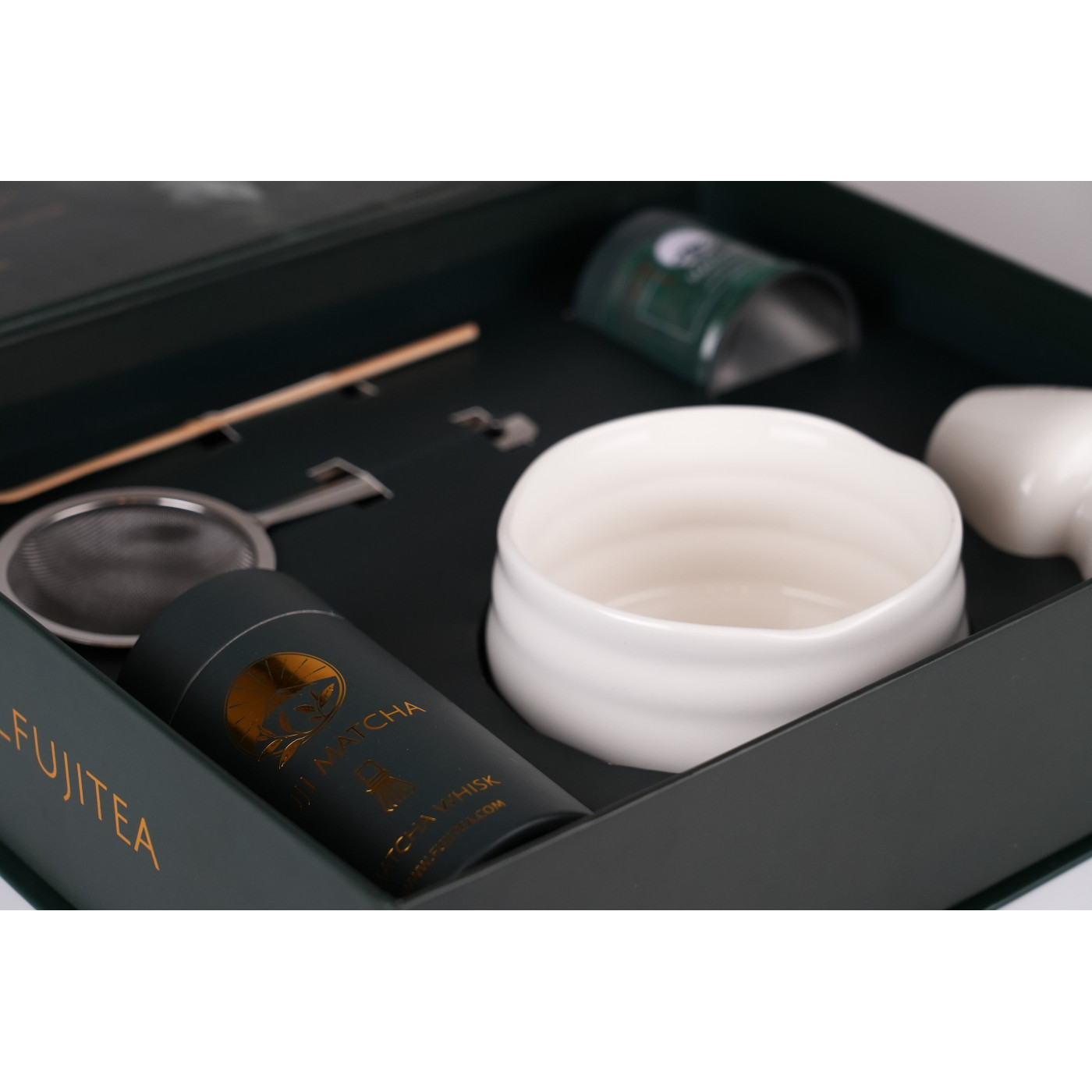 Zestaw ceremonialny do matchy Yuk - śnieżna harmonia | Fuji Tea