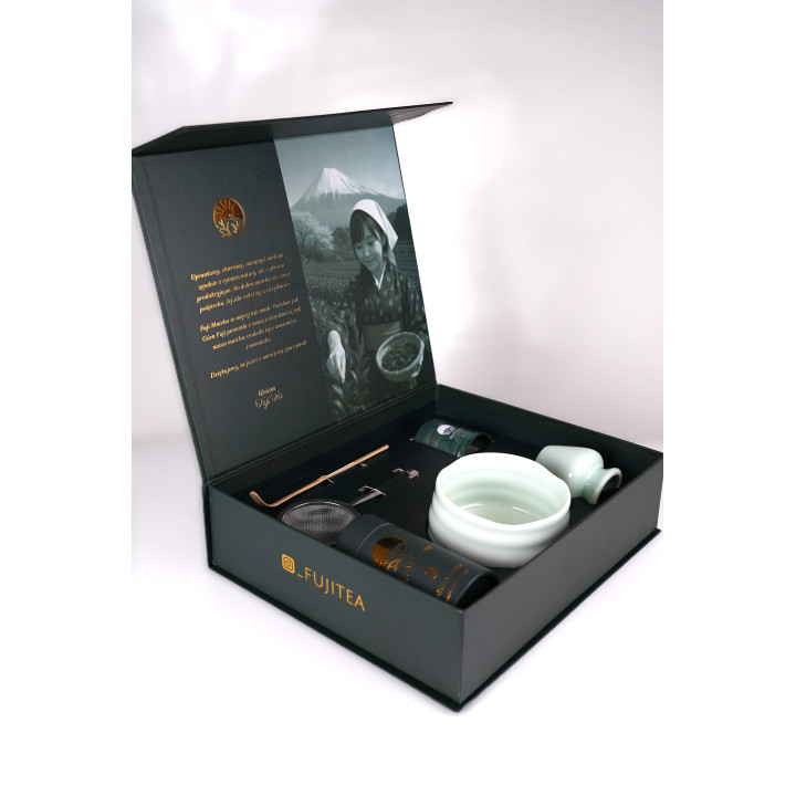 Zestaw ceremonialny do matchy Yuk - śnieżna harmonia | Fuji Tea