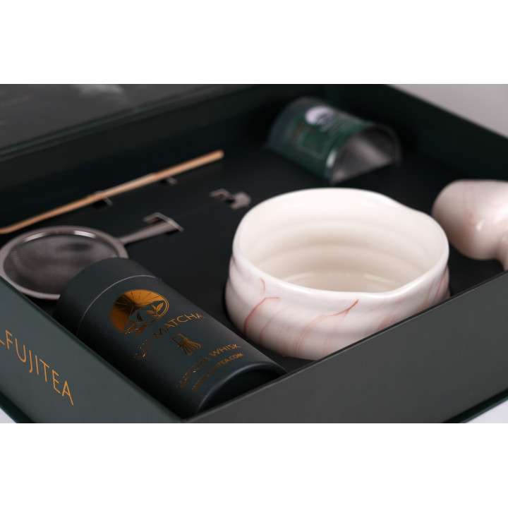 Zestaw ceremonialny do matchy Nao - czysta forma | Fuji Tea