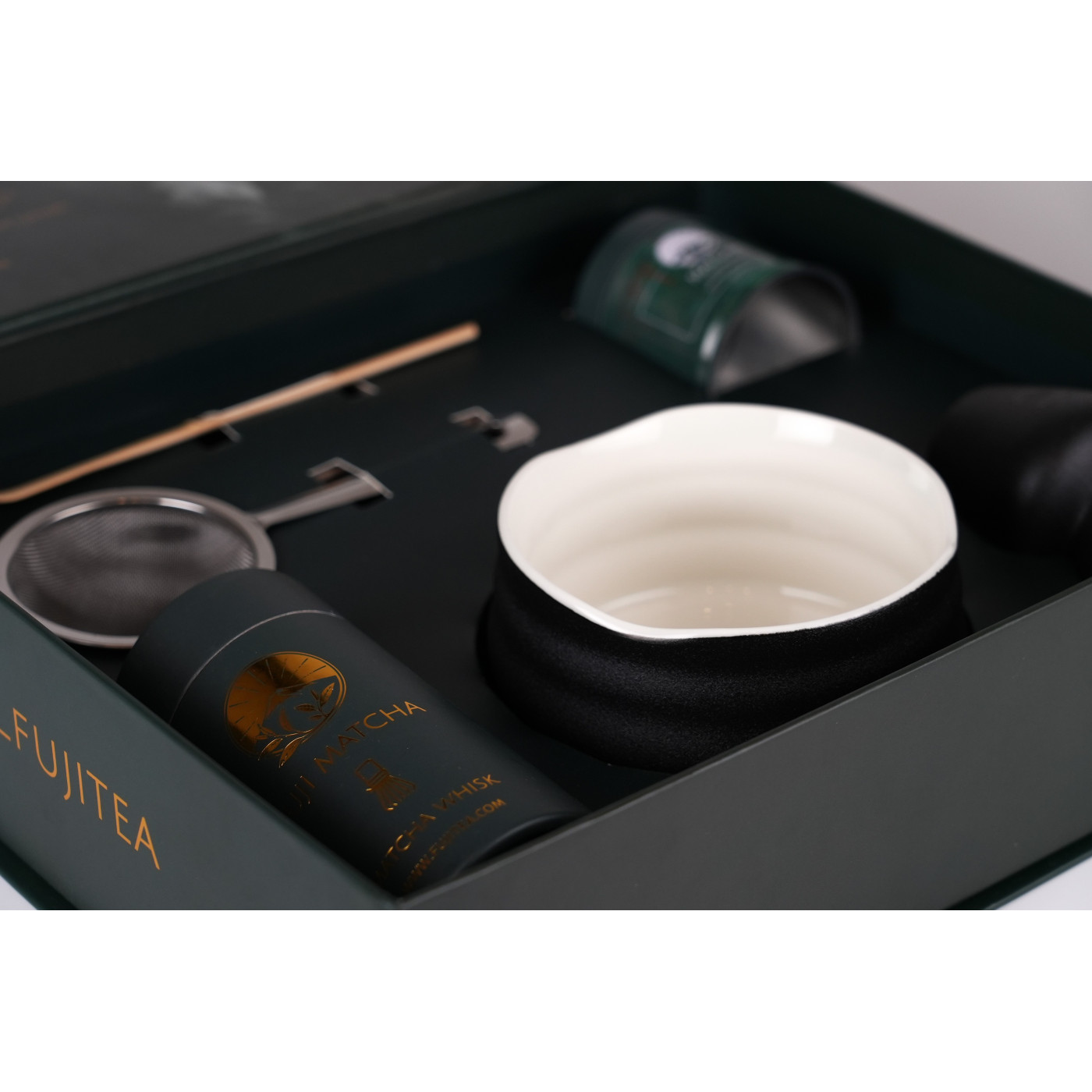 Zestaw ceremonialny do matchy Enso - głęboki mat | Fuji Tea