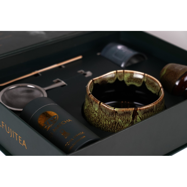 Zestaw premium do matchy Mori - leśny spokój | Fuji Tea