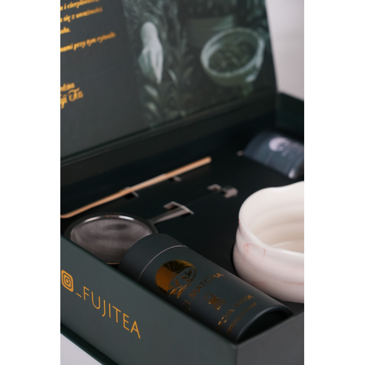 Zestaw premium do matchy Nao - jasny minimalizm | Fuji Tea