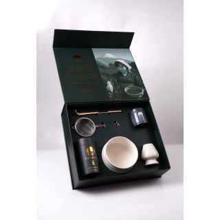 Zestaw premium do matchy Yuk - śnieżnobiały komplet | Fuji Tea