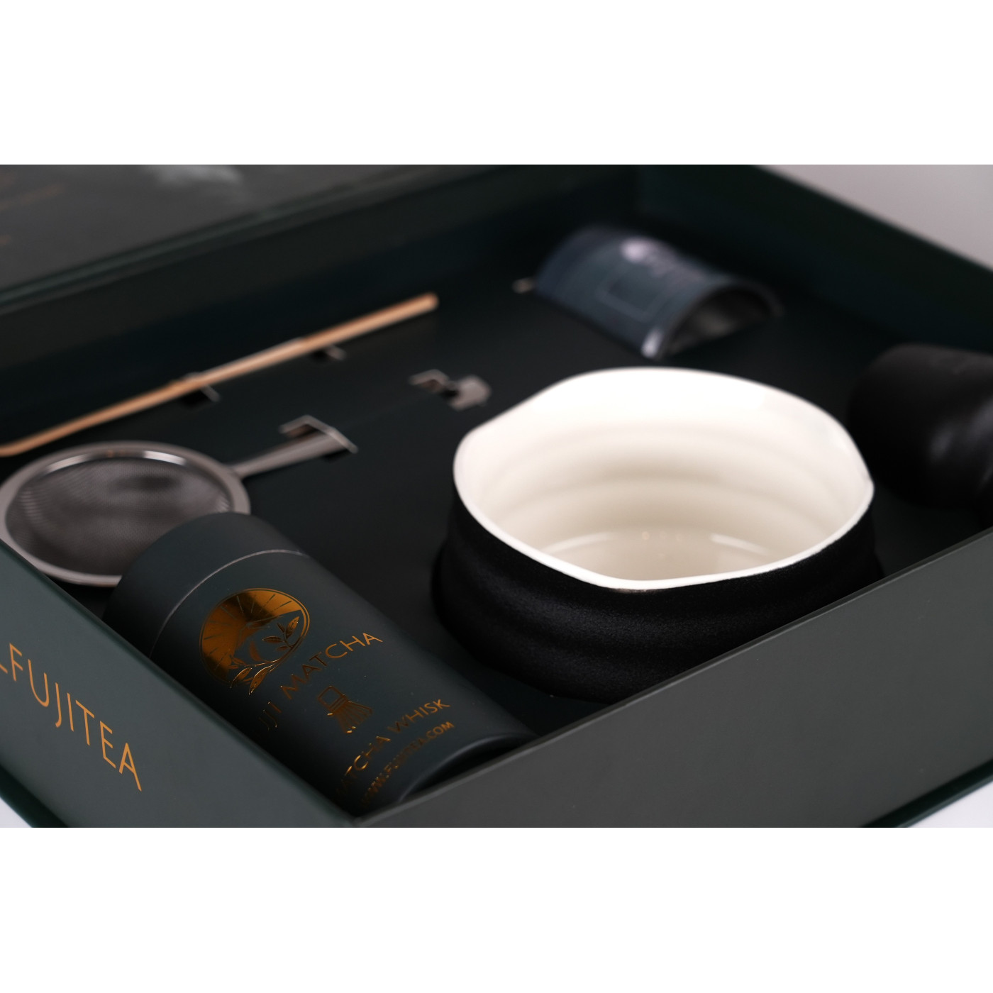 円相 プレミアム抹茶セット - 禅の静寂と富士抹茶 | Fuji Tea