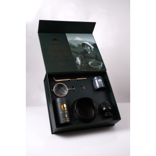 Zestaw premium do matchy Hiro - gwiezdna czerń | Fuji Tea