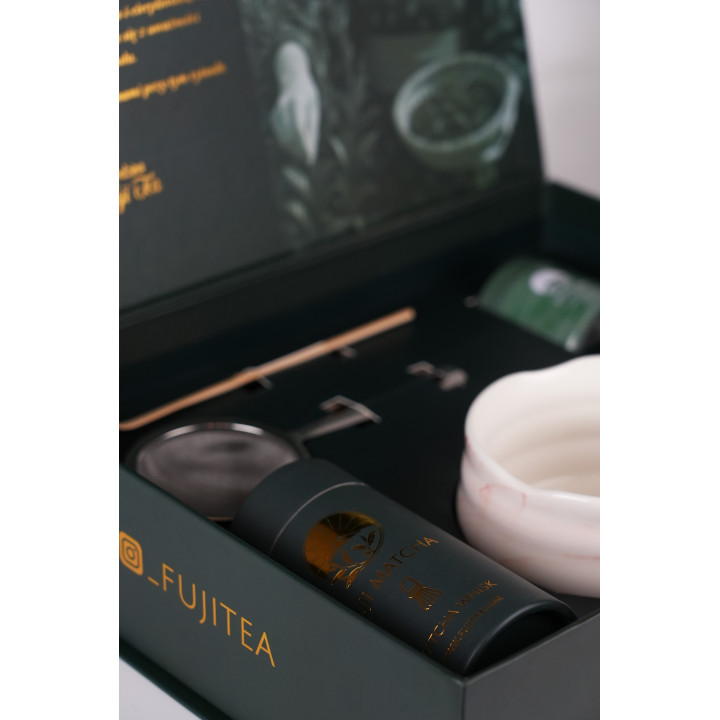 直 抹茶入門セット - 初心者向けミニマルデザイン | Fuji Tea