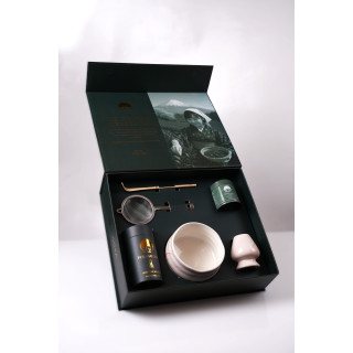 Zestaw dla początkujących do matchy Nao - jasna ceramika | Fuji Tea