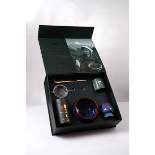 Zestaw dla początkujących do matchy Ayame - subtelny wzór | Fuji Tea