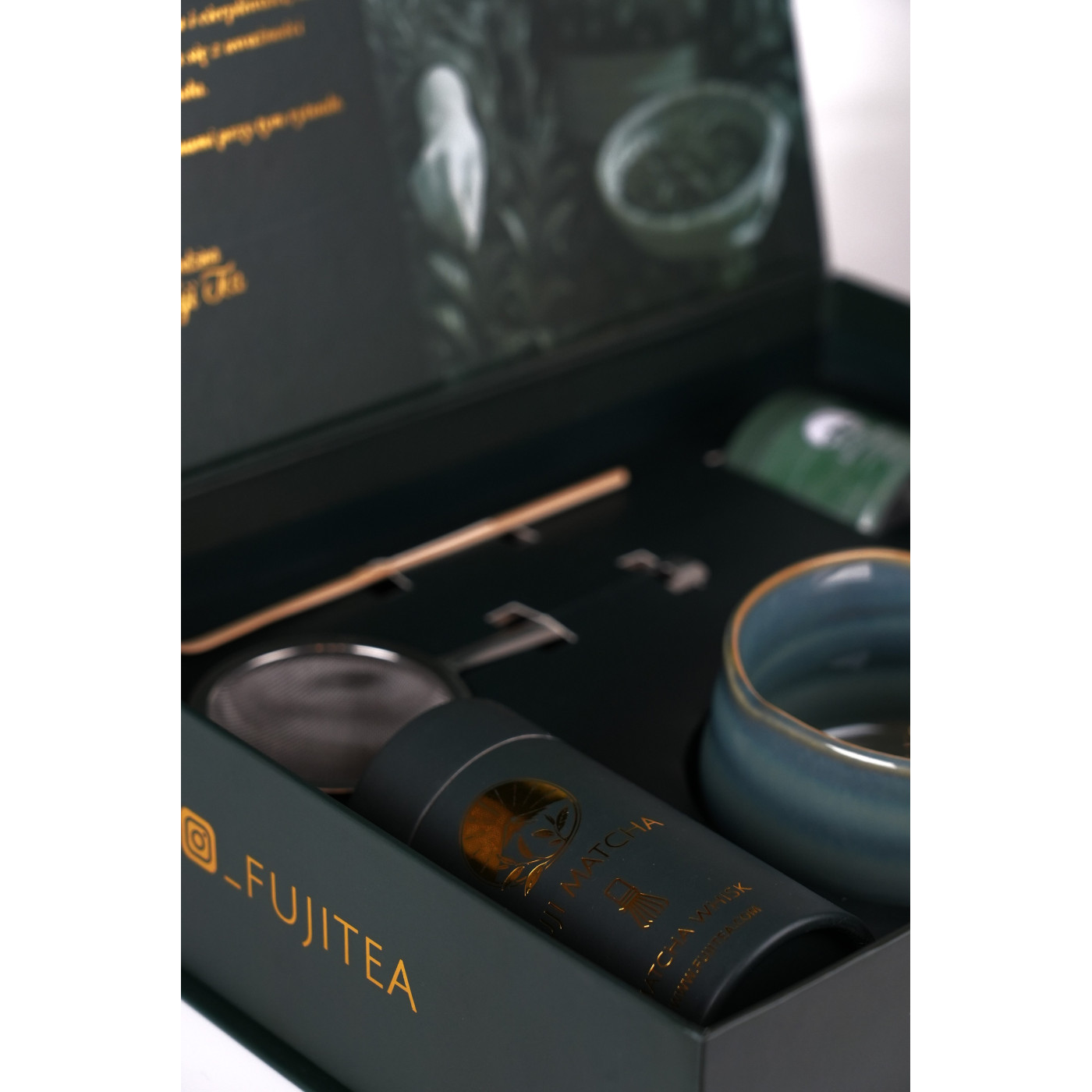 Zestaw dla początkujących do matchy Mizu - morski błękit | Fuji Tea