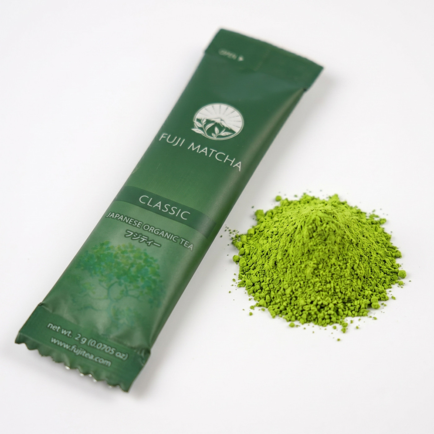 抹茶「Classic」ティーバッグ 2g | Fuji Tea
