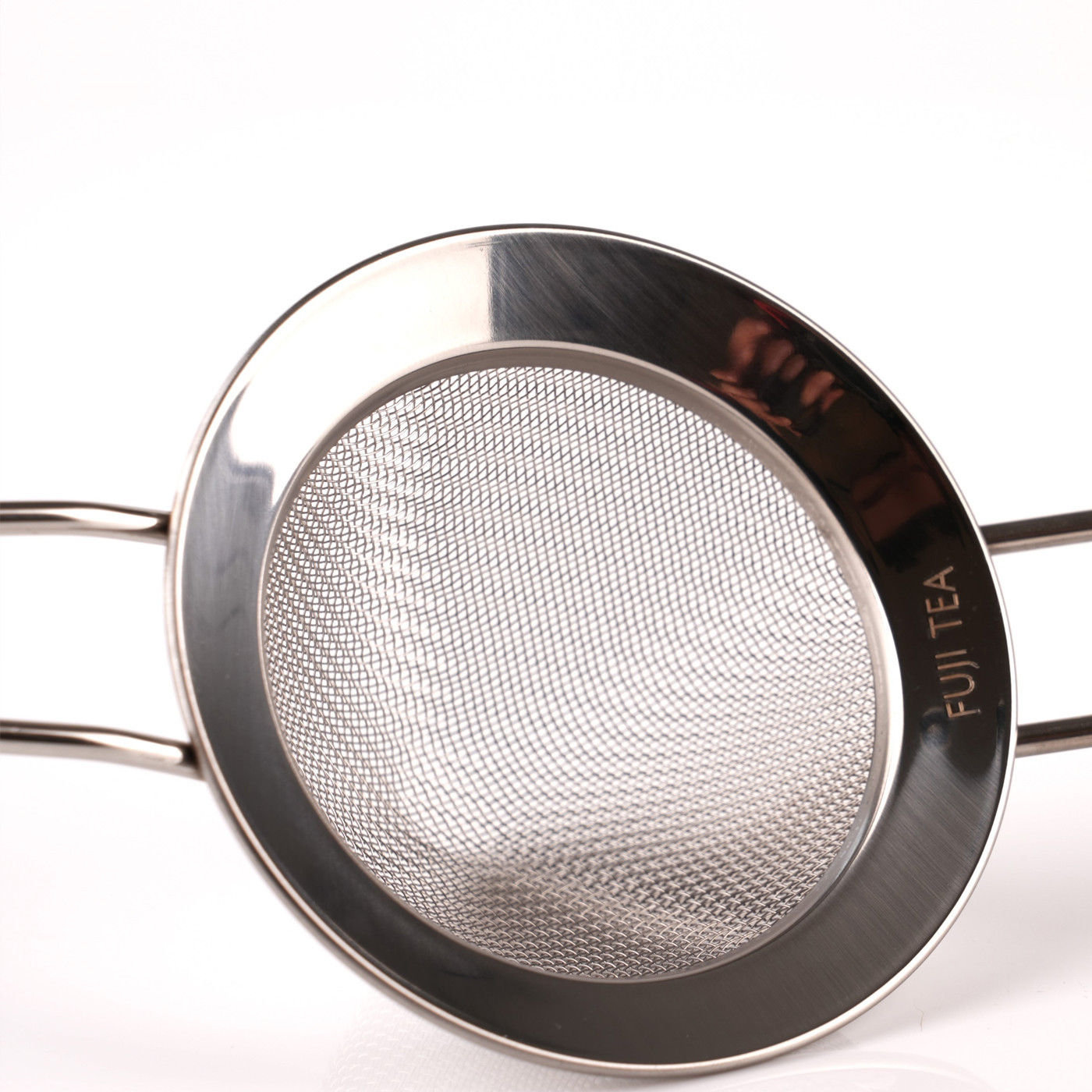 Srebrne sitko do matchy - klasyczna stal | Fuji Tea