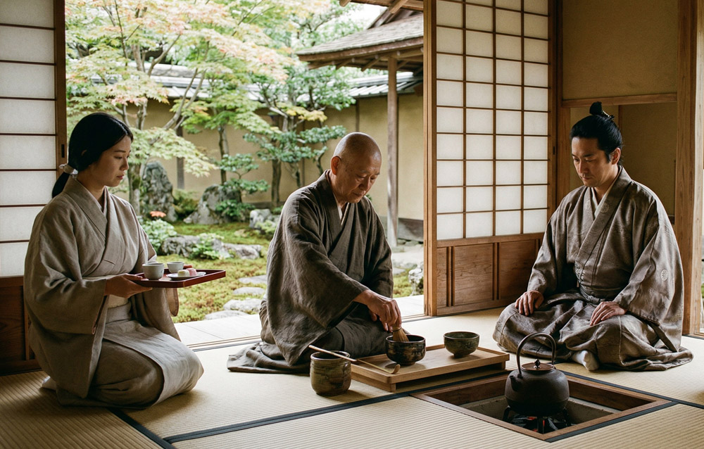 Japońska ceremonia herbaciana chanoyu