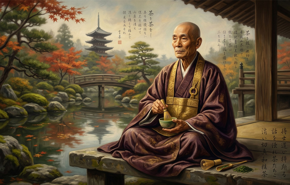 Mnich Eisai i herbata w Japonii